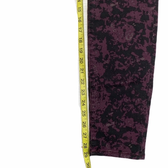 Cabi Twilight Purple Camo Skinny Jeans #159 Pants - Picture 11 of 11